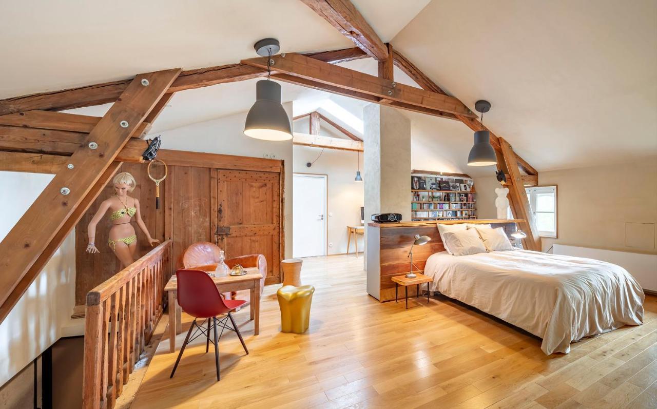 Ancienne Fabrique De Soie A La Galiciere Bed & Breakfast Chatte Exterior photo